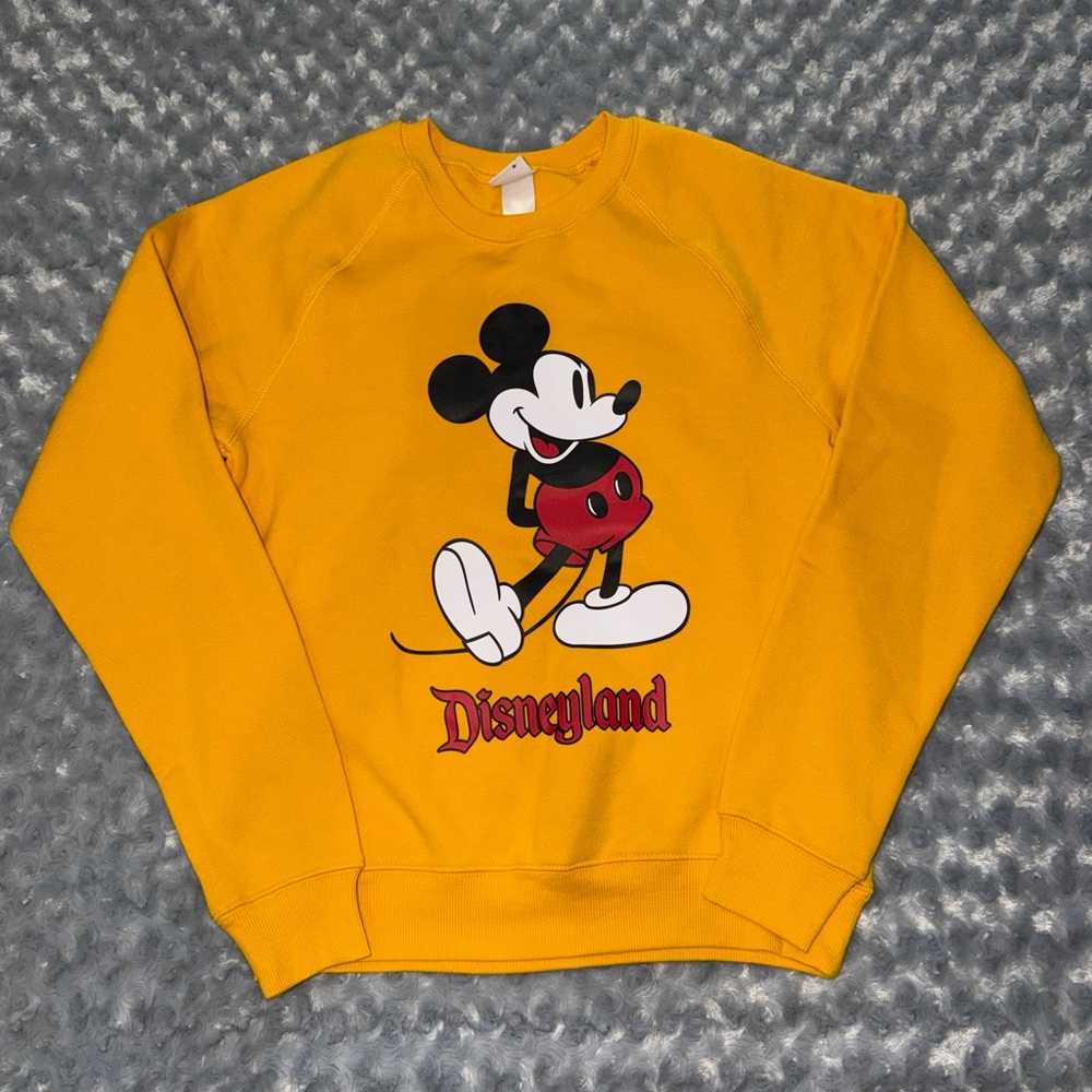 XS Yellow Mickey Sweatshirt